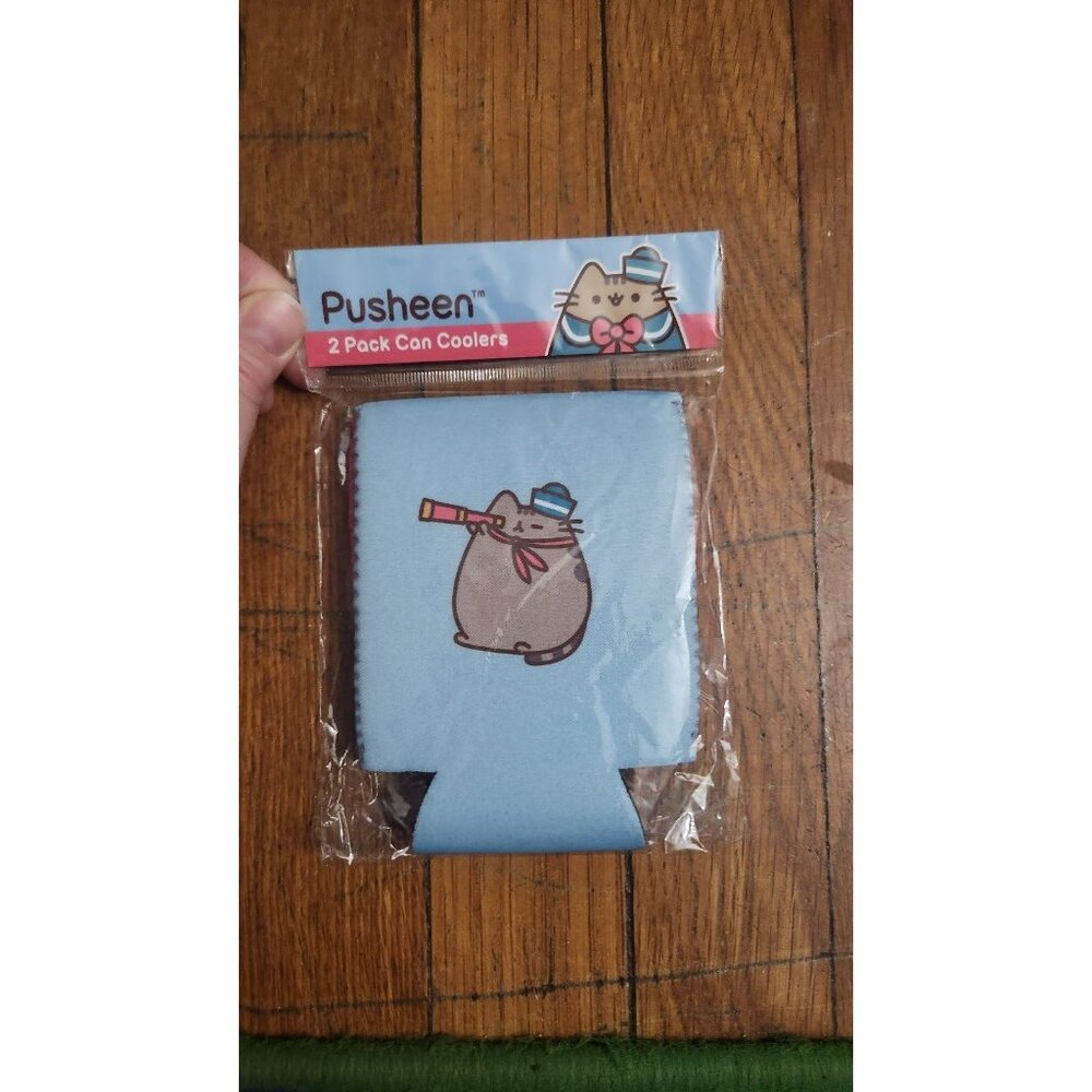 Set of Pusheen can koozies
